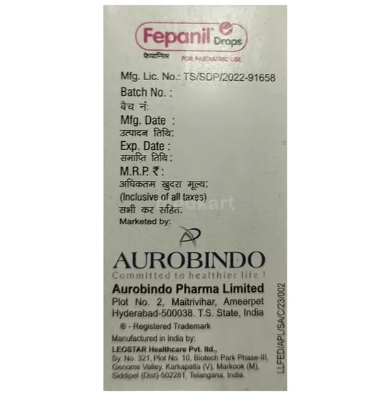 fepanil drops 15 ml
